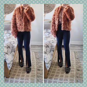 BNWT Vince Plush Faux Fur Jacket‎